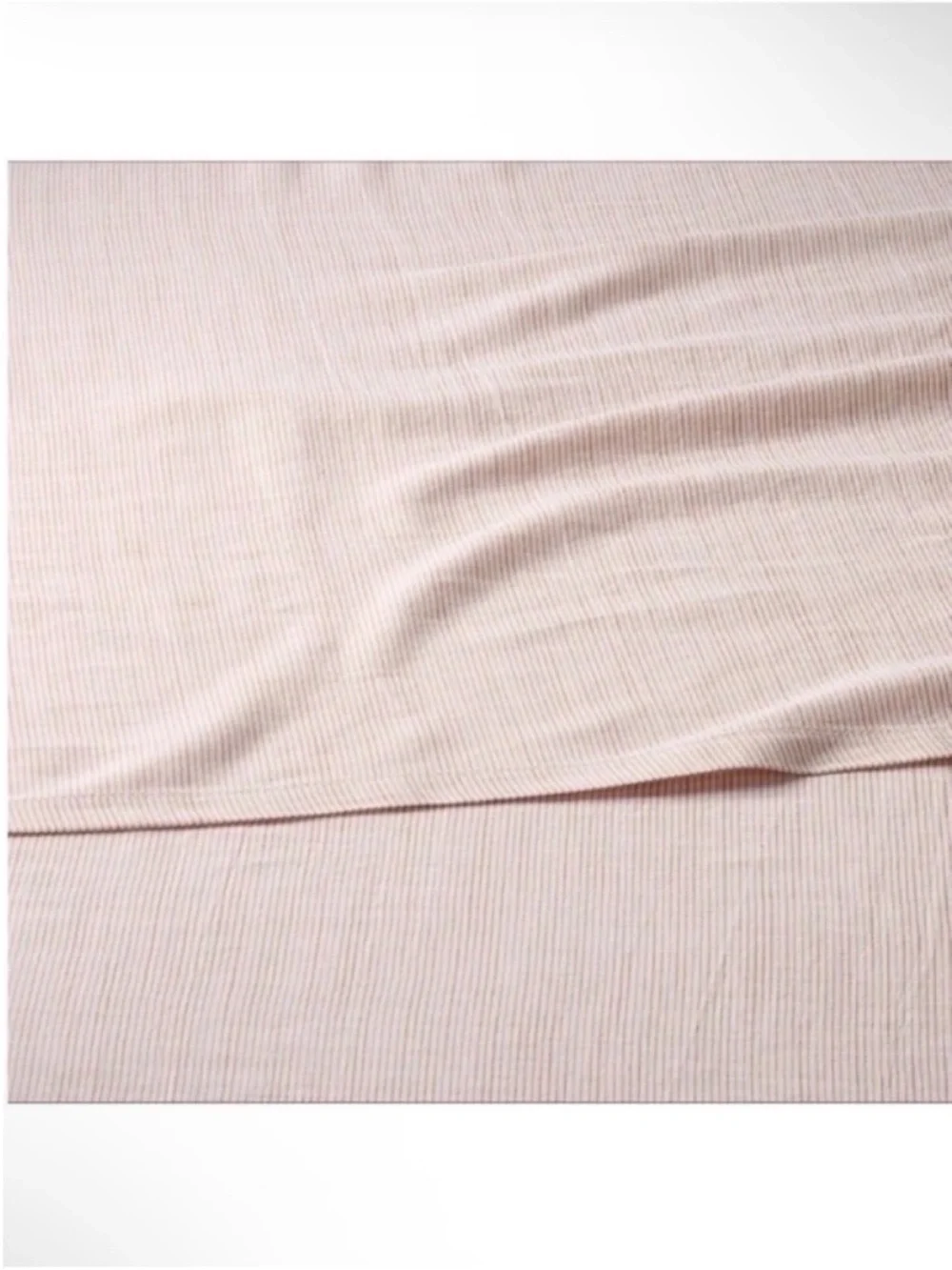 NWT 4pc King Micro Stripe Sheet Set Rust - Hearth & Hand with Magnolia